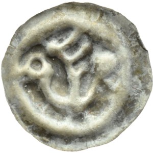 Ruler unspecified brakteat, 2nd half of 13th century, bird with upraised wings RARE TYPE.