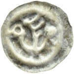 Ruler unspecified brakteat, 2nd half of 13th century, bird with upraised wings RARE TYPE.
