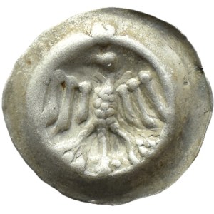 Silesia, Opole, brakteat, eagle with outspread wings