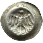 Silesia, Opole, brakteat, eagle with outspread wings