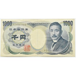 Japan, 1000 yen 1984, PZ series