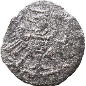 Sigismund I the Old, Prussian denarius with small S, narrow crown, Torun RARE