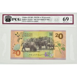 PWPW, Poľský zubor, 20 kusov 2019, séria FO, PCG 69 EPQ