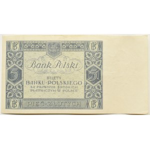 II RP, 5 zloty 1930, serie BX, Varsavia