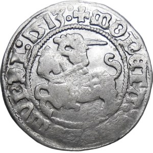 Žigmund I. Starý, litovský polgroš 1513, Vilnius RARE