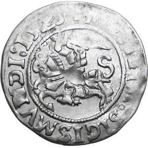 Sigismund I the Old, Lithuanian half-penny 1523, Vilnius BEAUTIFUL, UNSIGNED