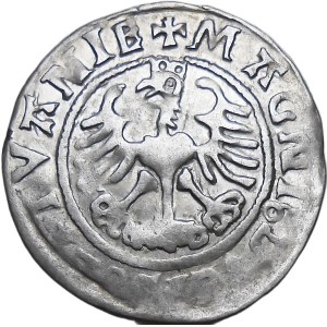 Sigismund I the Old, Lithuanian half-penny 1523, Vilnius BEAUTIFUL, UNSIGNED