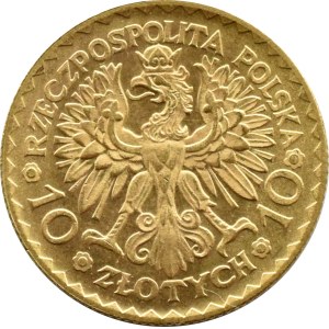 II RP, Bolesław Chrobry, 10 złotych 1925, Warszawa