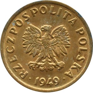 RP, 5 pennies 1949, Basel, UNC