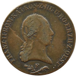 Austria, Franz II Habsburg, 6 kreuzer (krajcars) 1800 F, Hall