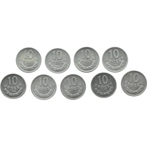 PRL, lot 10 groszy 1949-1969, Varsovie
