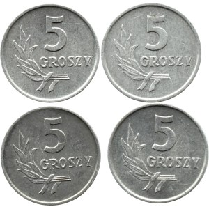 PRL, lot 5 groszy 1958-1970, Varsovie