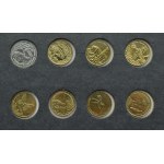 Tretia republika, Zvieratá, Súbor dvojzlotých mincí 1995-2013, 14 kusov