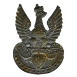 II RP, eagle on a fusillade or beret