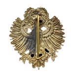 Austria, pin badge, red eagle