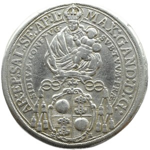 Austria, Salzburg, Maximilian Gandolf graf Kuenburg, thaler 1677