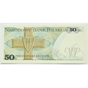 People's Republic of Poland, Gen. K. Swierczewski, 50 zloty 1975, series K, UNC, RARE (L5)