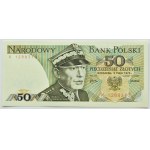 People's Republic of Poland, Gen. K. Swierczewski, 50 zloty 1975, series K, UNC, RARE (L5)