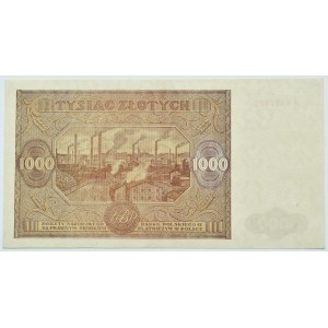 RP, 1000 zloty 1946, series R, Warsaw