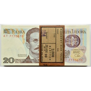 People's Republic of Poland, 20 zloty 1982, AT series, PACZKA BANKOWA