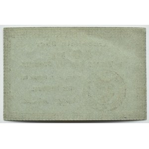 Bromberg/Bydgoszcz, Gutschein 50 pfennig 1916, variety 1.