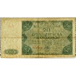 RP, 20 zloty 1947, series B, Warsaw