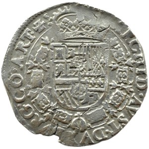 Spanish Netherlands, Artois, Philip IV, patagon 1623(8), RARE