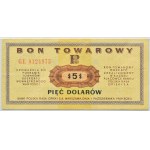 PeWeX, $5 1969, GE series, PMG 30, RARE