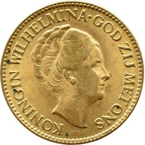 Netherlands, Wilhelmina, 10 guilders 1925, Utrecht