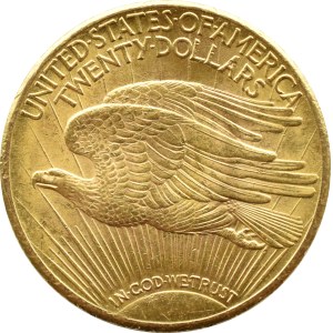 USA, Saint Gaudens, $20 1924, Philadelphia
