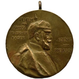 Niemcy, Prusy, medal na 100-lecie urodzin Wilhelma I, 1797-1897