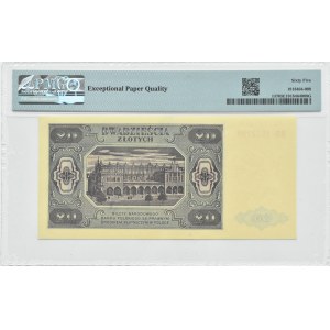 RP, 20 zloty 1948, HD series, Warsaw, PMG 65 EPQ