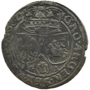 John II Casimir, sixpence 1662 BG-A, Lviv, RZADKI