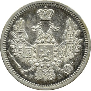 Russland, Nikolaus I., 10 Kopeken 1852 PA, St. Petersburg