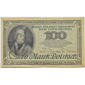 II RP, 100 marks 1919, ser. C, Warsaw