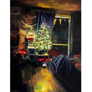 Izabela Szewczyk-Martin, Cat Christmas, 2024