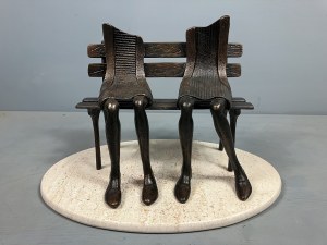Krzysztof Kizlich, Girls on the bench, 2024