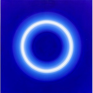 Nicole Szmidt (b. 1998, Chorzow), Cobalt light, 2024