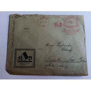 KOPERTA BERLIN, STEMPEL, KARL BLOCK