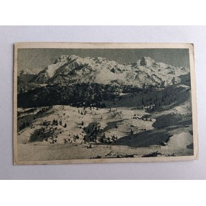 POCZTÓWKA TATRY PIECZĄTKA ZNACZEK, ZIMA
