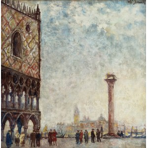 Władysław Jarocki (1879 Tarnopol - 1965 Kraków), Plac Św. Marka w Wenecji