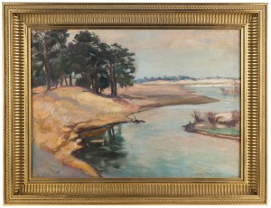 Stefan Filipkiewicz (1879 Tarnów - 1944 Mauthausen), Dzika plaża w Jastrzębiej Górze, 1924 r.
