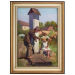 Stefan Matejko (1871-1933), Les enfants au puits