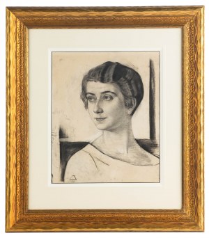 Ludomir Sleńdziński (1889-1980), Portret kobiety, 1921 r.