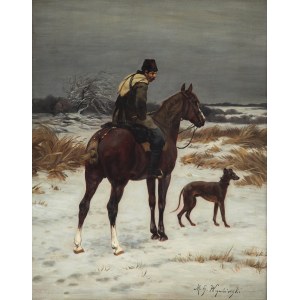 Michał Gorstkin-Wywiórski (1861 Warszawa - 1926 Berlin), Dojeżdzacz