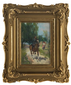 Wojciech Kossak (1856 Paryż - 1942 Kraków), Pozdrowienie