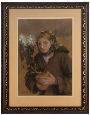 Teodor Axentowicz (1859 Braszów/Rumunia - 1938 Kraków), Hucułka