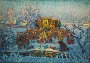 Fryderyk Pautsch (1887 Delatyn - 1950 Kraków), Święto Jordanu, ok. 1920 r.
