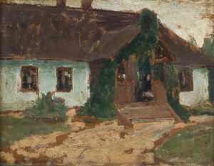 Bronisława Rychter-Janowska (1868 Kraków - 1953 tamże), Leśniczówka w Majdanie