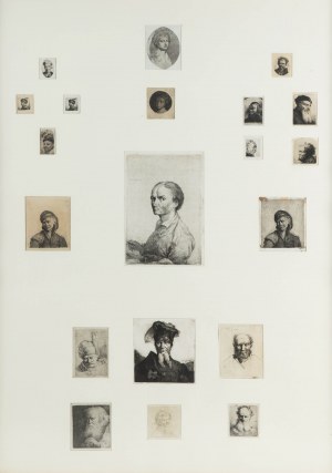 Jan Piotr Norblin de la Gourdaine (1745 Misy- Faut- Yonne - 1830 Paryż), Zbiór 20 portretów, 1774-1784 r.